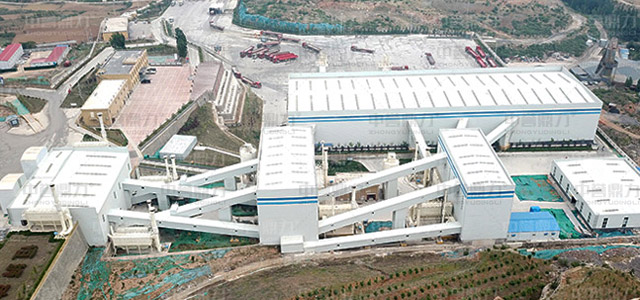 河北白沙時(shí)產(chǎn)2000噸骨料生產(chǎn)線